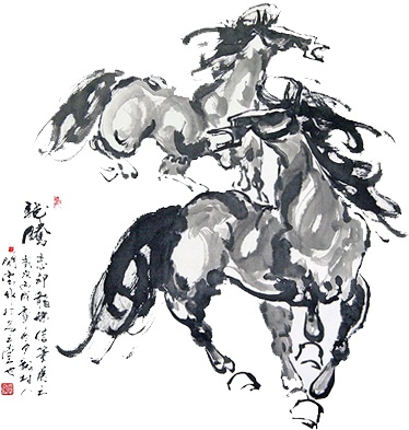 Kůň v tradičním umění