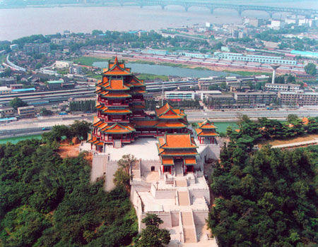 Pohled na Nanjing