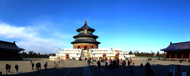 Chrám nebes patří mezi nejnavštěvovanější místa Číny