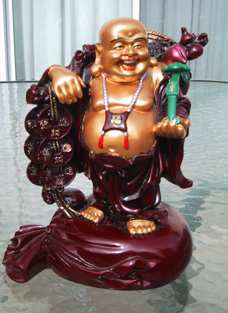 Soška Buddhy je jedna z nejlepších voleb mezi amulety feng shui...