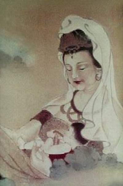Kuan-jin jako Panna Marie