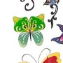Tetování s motýly